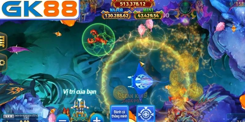 Chiến thuật chơi Ocean King Jackpot GK88