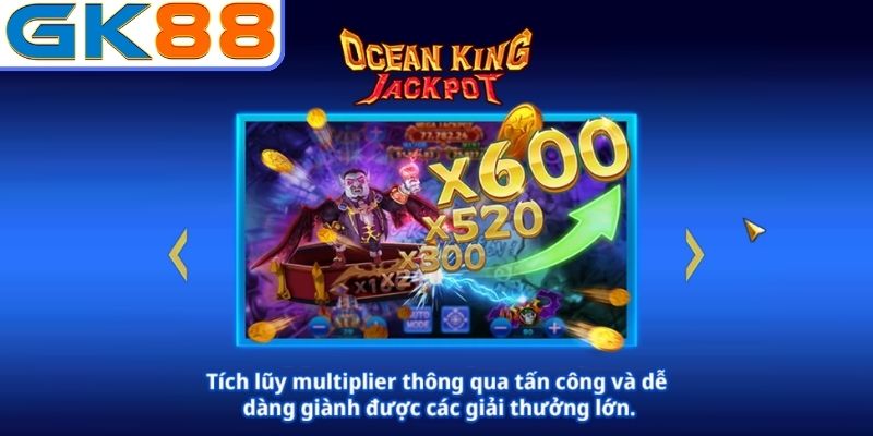 Tổng quan Ocean King Jackpot GK88
