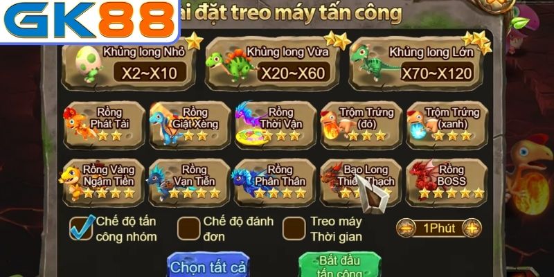 Hệ thống vũ khí đa dạng