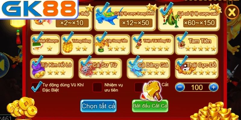 Sảnh Cự Phú dành cho ngư thủ chuyên nghiệp